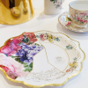 Tea Party Scalloped Paper Plate