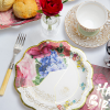 Tea Party Scalloped Paper Plate
