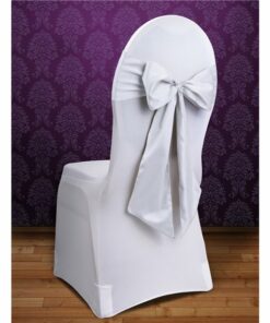White Chair Sashes