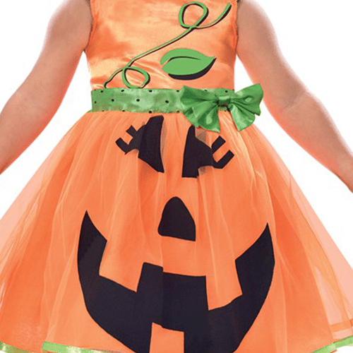 Cute Pumpkin Halloween Child Fancy Dress Costume - Next Day Delivery