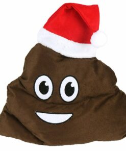 Christmas Poop Emoji Hat