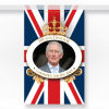Coronation of King Charles III Flag Paper Bunting Decoration