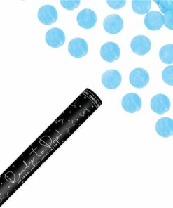 Blue 'Ready To Pop' Confetti Cannon