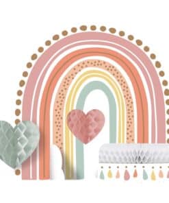 Boho Rainbow Table Centrepiece