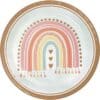Boho Rainbow Shower Party Decorations Rose Gold
