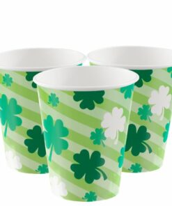 Lucky Clover Paper Cups