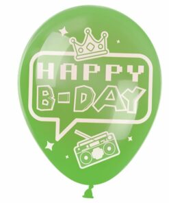 Alternative view of 6 x Party Town Gaming Printed Latex Balloons - 12"