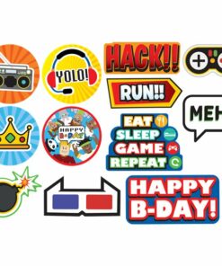 Party Town Gaming Cut Out Decorations