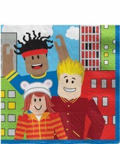 Party Town Lunch Paper Napkins