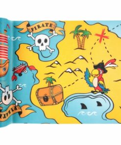 Alternative view of Pirate Fabric Table Runner - 5m