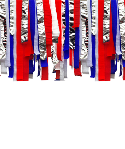 Red, White & Blue Crepe Streamer Kit
