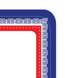 Red, White & Blue Serving Platter