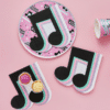 TikTok Musical Note Themed Paper Napkins