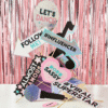 TikTok Musical Note Party Selfie Photo Props