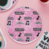 TikTok Musical Note Themed Paper Plates