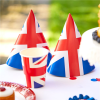 Union Jack Cone Hats