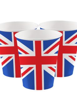 Union Jack Paper Cups