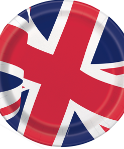 Union Jack Paper Plates