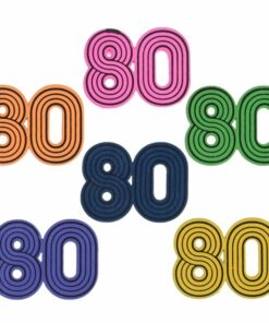 Alternative view of 10 x 1980's Themed Paper Cups - 266mls