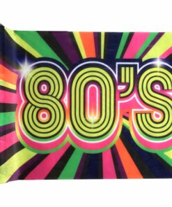 Alternative view of 1980's Themed Table Runner