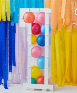 Alternative view of Balloon Mosaic Number Stand 1