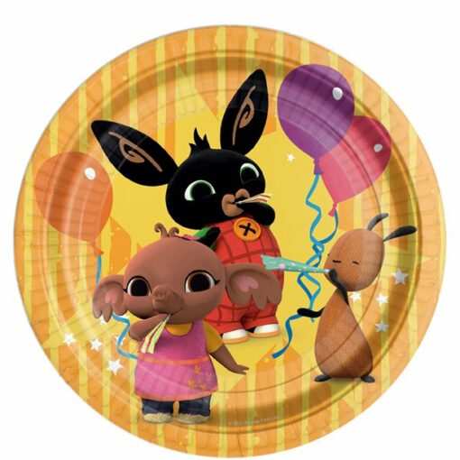 Bing Party Paper Plates