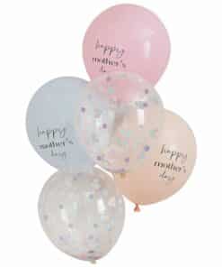 Alternative view of 5 x Happy Mother's Day Printed Latex Balloons - 12"