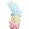 Pastels Latex Balloon Arch Kit