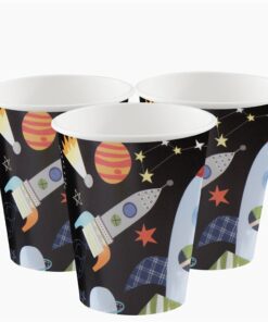 Alternative view of 8 x Outer Space Paper Cups - 270ml