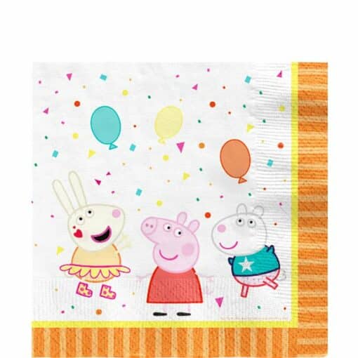 Peppa Pig Lunch Napkins & Plates Next Day Delivery