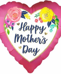Mother's Day Pink Watercolour Balloon