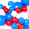 Red, White & Blue DIY Balloon Garland Kit