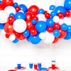 Red, White & Blue DIY Balloon Garland Kit