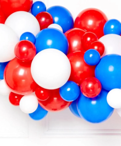Red, White & Blue DIY Balloon Garland Kit