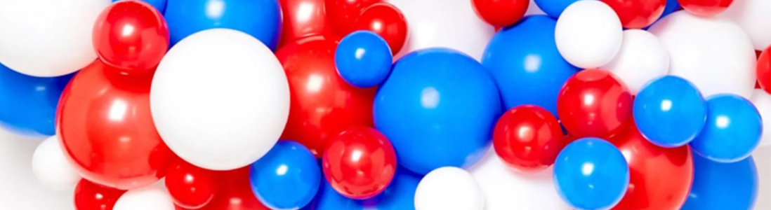 Red, White & Blue DIY Balloon Garland Kit