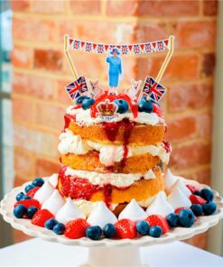 Queens Jubilee Cake Topper Kit