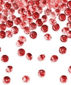 Ruby Red Table Diamantes