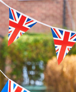 Union Jack Paper Bunting