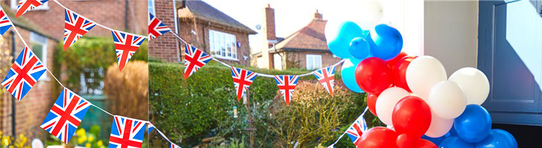 Union Jack Paper Bunting