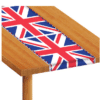 Union Jack Flag Table Runner