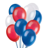 Red, White & Blue Latex Balloons
