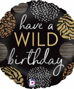 Wild Birthday Foil Balloon