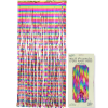 Multi Coloured Rainbow Foil Curtain