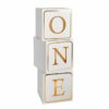 1st Birthday Giant 'One' Block Boxes