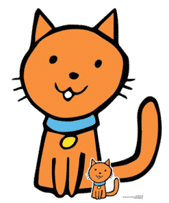 Cute Cat Cardboard Cutout