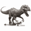 Official Jurassic World Indominus Rex Dinosaur Cardboard Cutout
