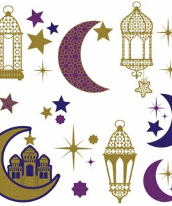 Opulent Eid Window Decorations