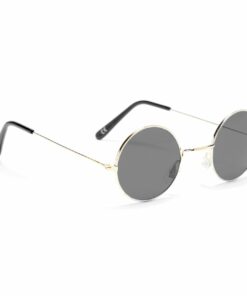 Alternative view of Round Black Glasses