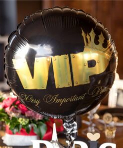 Alternative view of VIP Foil Balloon - 18"