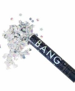 Iridescent Confetti Cannon